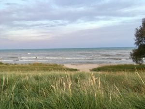 photo of Lake Michigan in Manitowoc WIsconsin